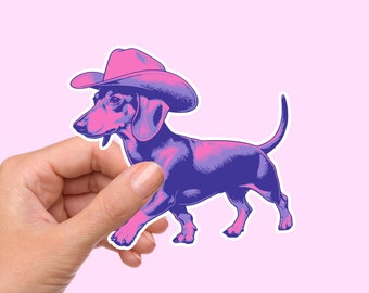 Laptop Stickers, Dog sticker, water bottle sticker, dachshund sticker, cute stickers, unique stickers,  computer stickers, planner stickers