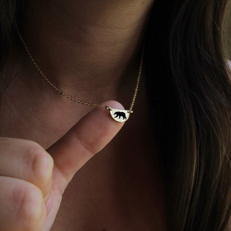 Mini Hanging Mama Necklace