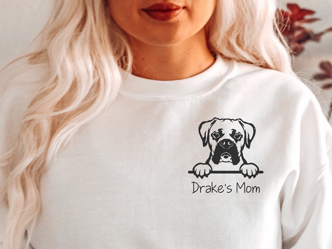 Boxer Dog Sweatshirt Boxer Dog Gifts Boxer Dog Shirt Custom Etsy