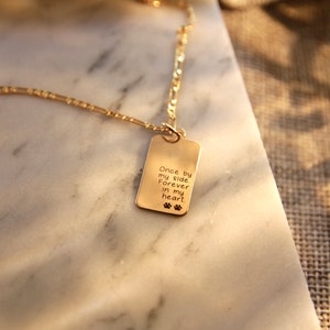 Memorial Gift | Gold Filled Necklace, Loss of Loved One image 5