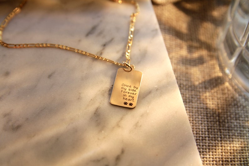 Memorial Gift | Gold Filled Necklace, Loss of Loved One image 5