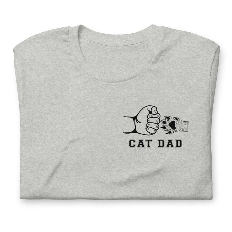 Cat Dad Gift, Cat Dad, Cat Lover Shirt, For Him, cat themed gifts, Gift for Cat Dad, Cat Dad Shirt, Cat Lover Gift Men, For Dad, Cat Gift image 8