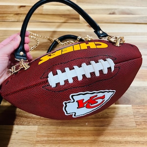 Kansas City Football, Football Purse, Chief, gift for her, gameday purse, football mom, football lover gift, football fan gift, mothers day