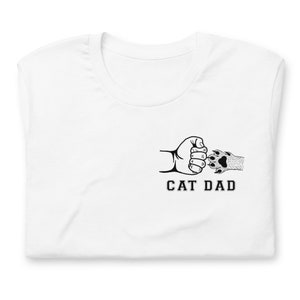 Cat Dad Gift, Cat Dad, Cat Lover Shirt, For Him, cat themed gifts, Gift for Cat Dad, Cat Dad Shirt, Cat Lover Gift Men, For Dad, Cat Gift image 7