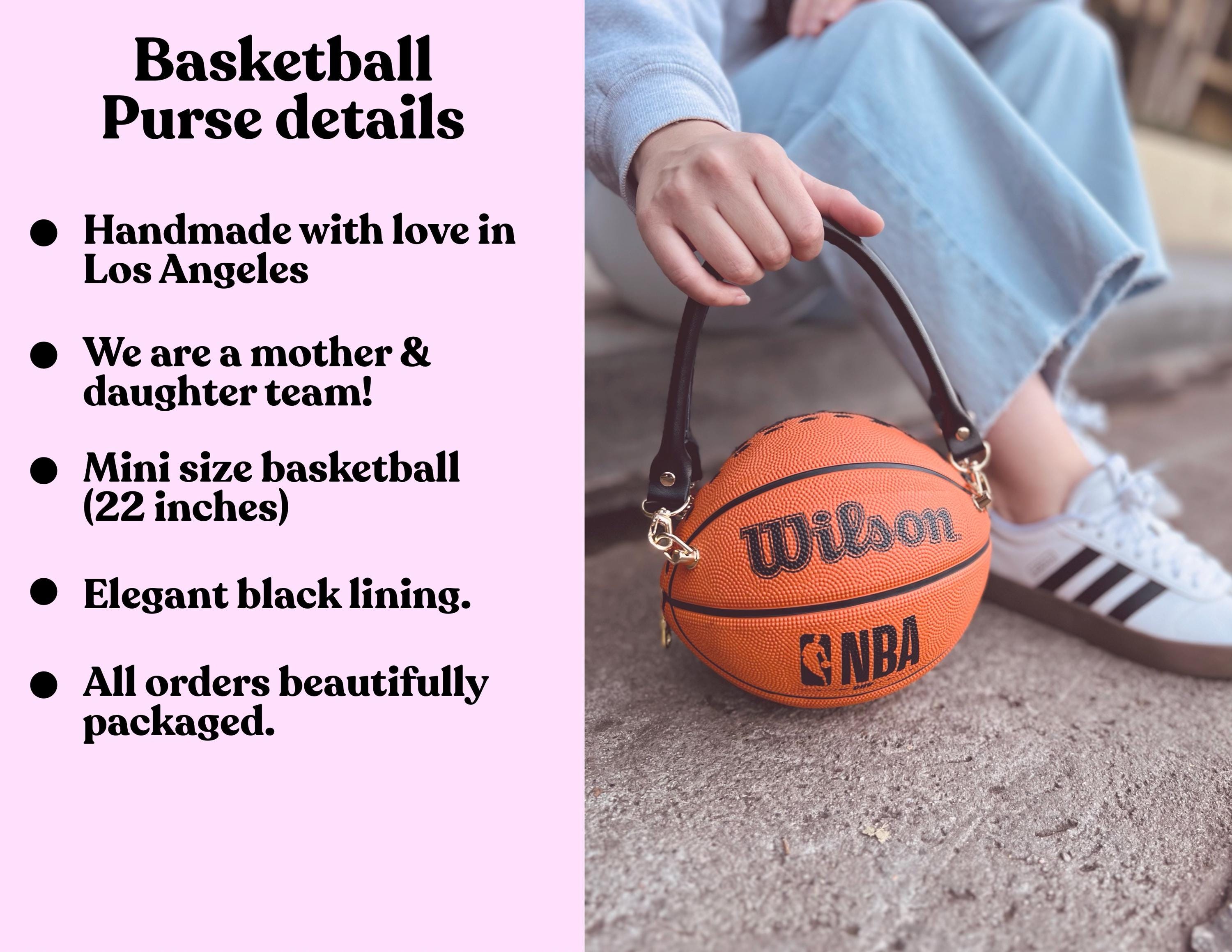 Handmade Mini Basketball Purse, Upcycled Novelty Bag - Etsy