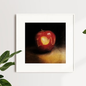 Sherlock BBC - IOU Apple - Fine Art Print - Fandom Art
