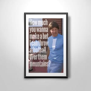 Napoleon Dynamite (&#39;Uncle Rico&#39;) Art Print