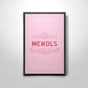 The Grand Budapest Hotel (&#39;Mendl&#39;s) - Art Print