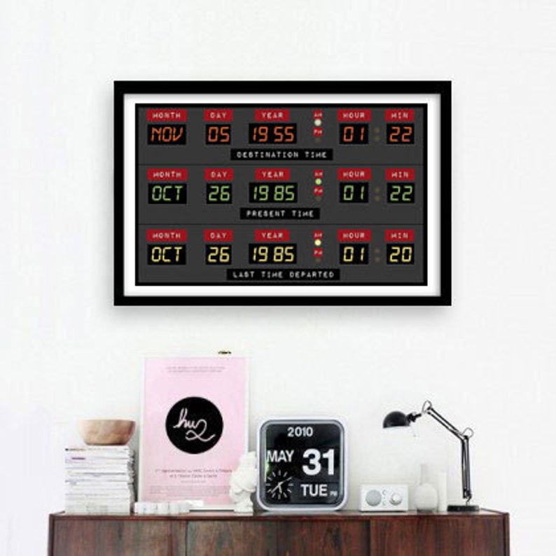 Horloge Circuit Temporel Retour Vers Le Futur Horloge Circuit Temporel Retour Vers Le Futur | AUTOMASITES