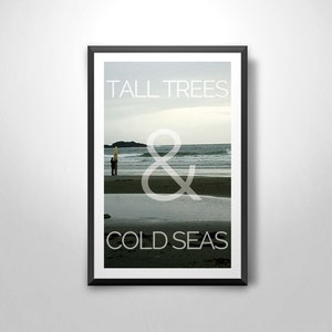 Travel Quotes (&#39;Canadian Surf&#39;) -  Art Print