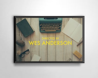 Titoli di testa - ('Wes Anderson') Wall Art