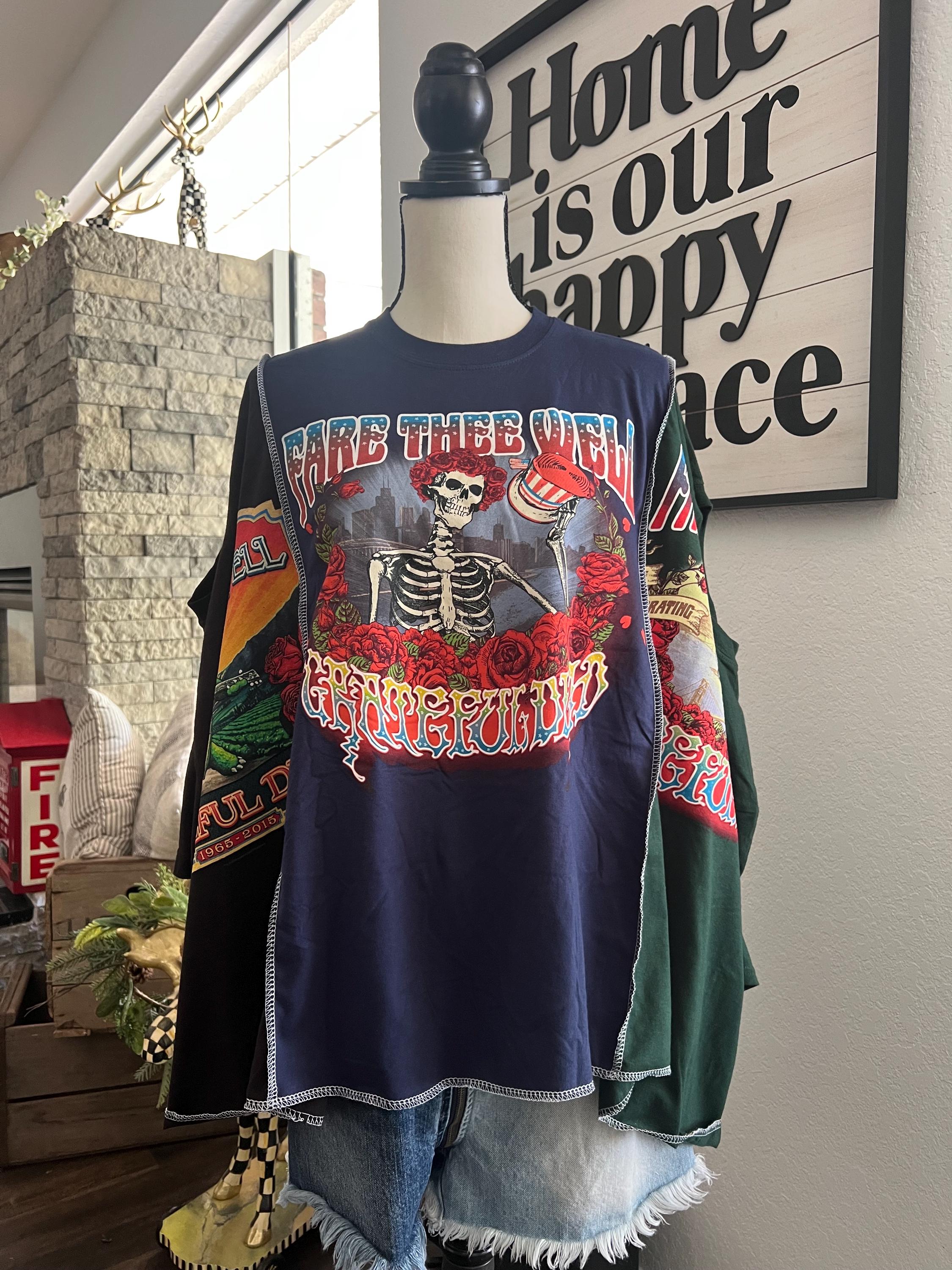 Triple Threat Poncho “Grateful Dead”