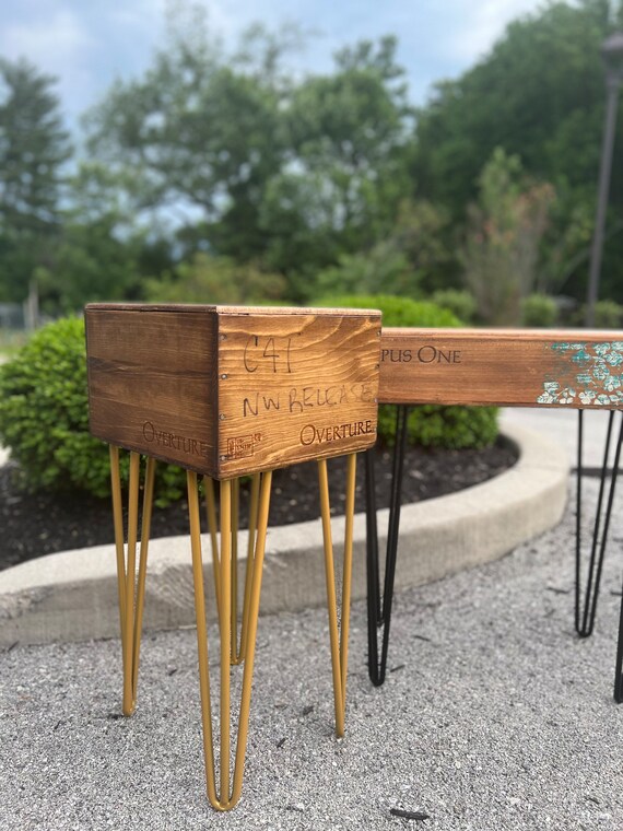 Wine Box Wine Box Table Wooden Table Overture Wine End Etsy