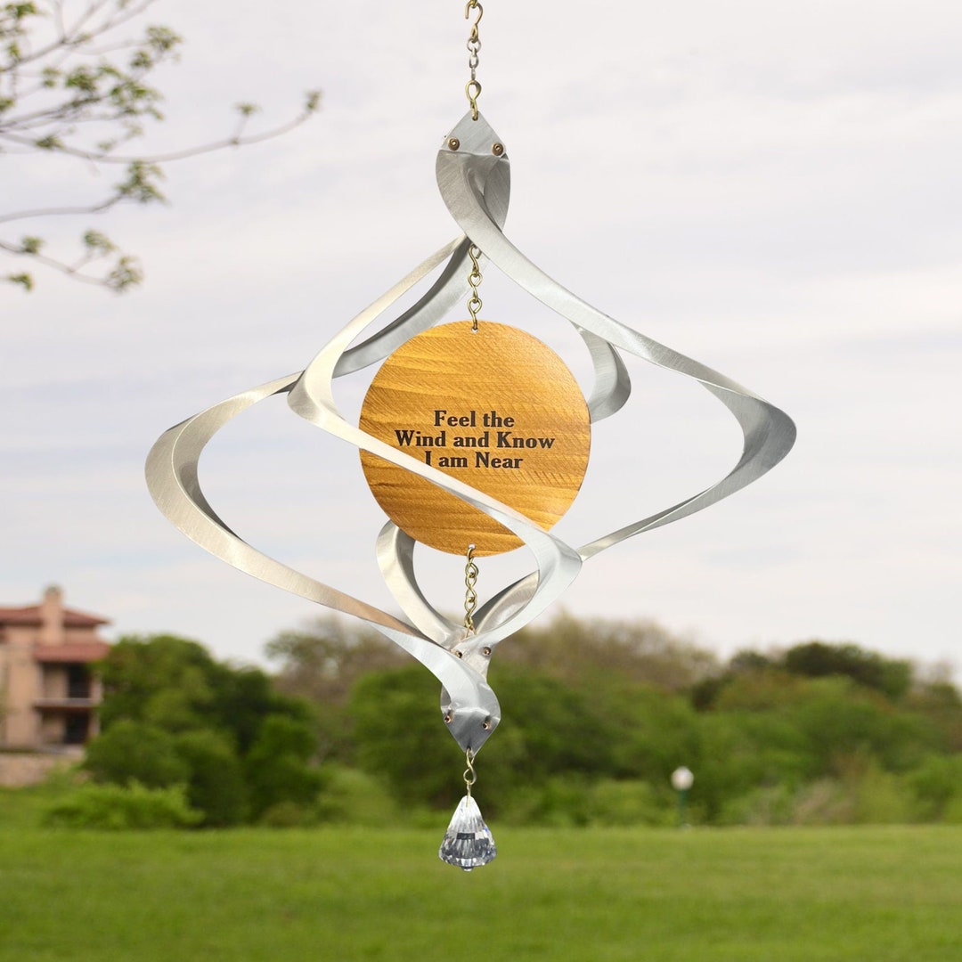 Memorial Copper Wind Spinner nova Remembrance Bereavement Gift Garden