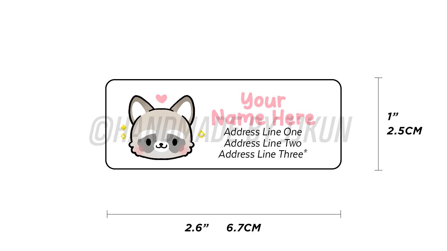 Kawaii Raccoon Trash Panda Snail Mail Easy Peel Sheet Standard ...