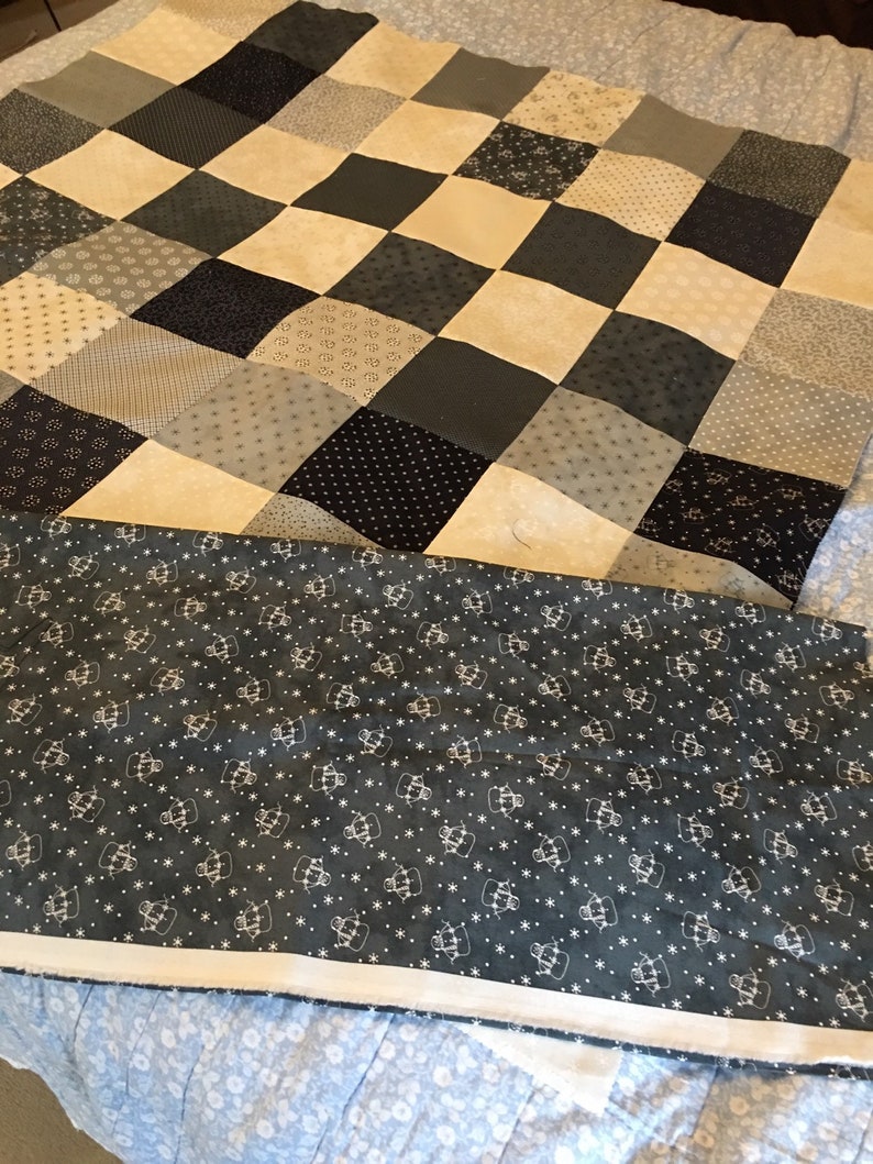 Snowman Gathering III Quilt Top