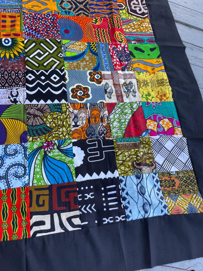 African Prints Quilt Top Etsy Canada