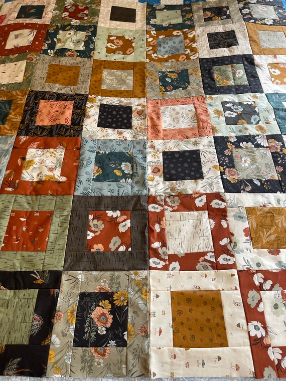 Woodland and Wildflowers Quilt TOP