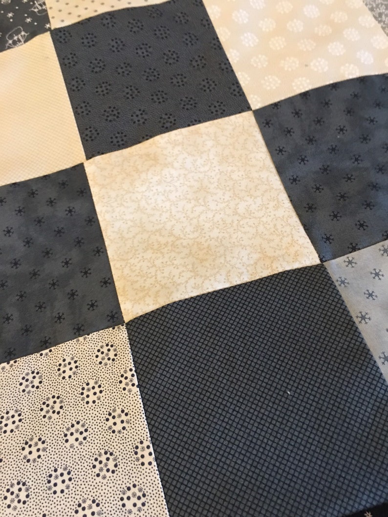 Snowman Gathering III Quilt Top