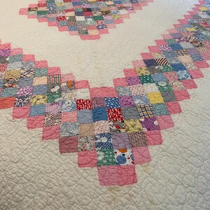 Pink Boston Commons Vintage Quilt - Etsy