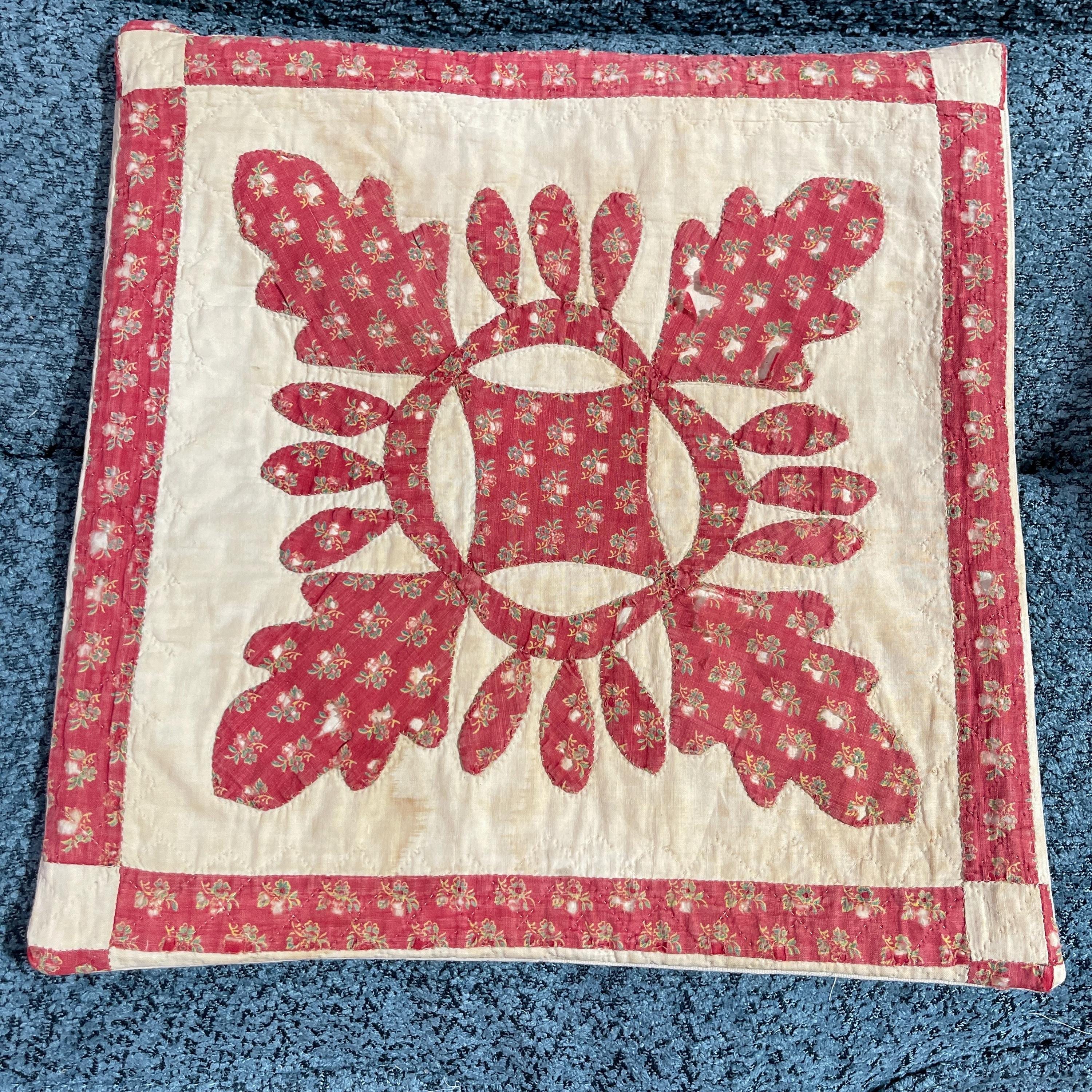 Redwork quilt - Etsy 日本