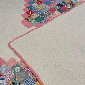 Pink Boston Commons Vintage Quilt - Etsy