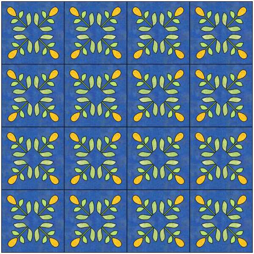 Summer Dream Applique Quilt Pattern - Etsy
