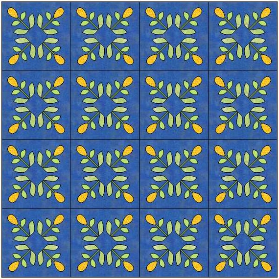 Summer Dream Applique Quilt Pattern