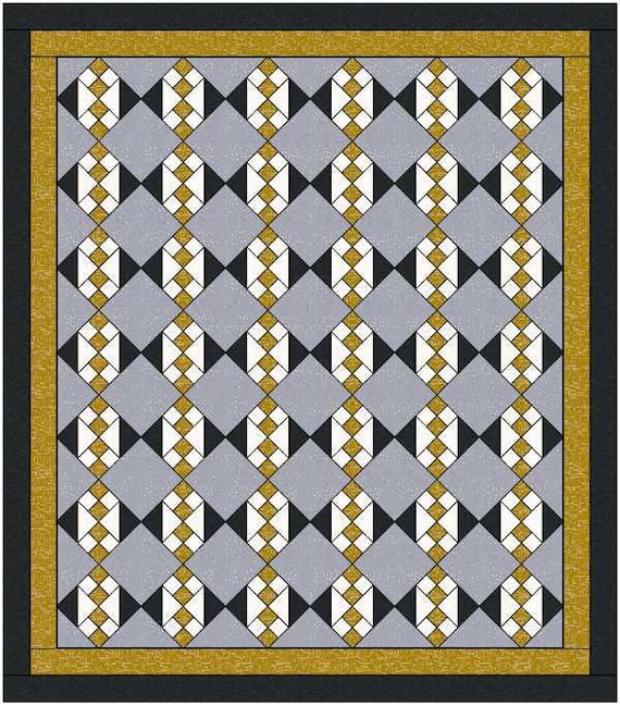 Kings Crown Digital Quilt Pattern