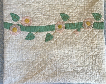Housse de coussin matelassée vintage