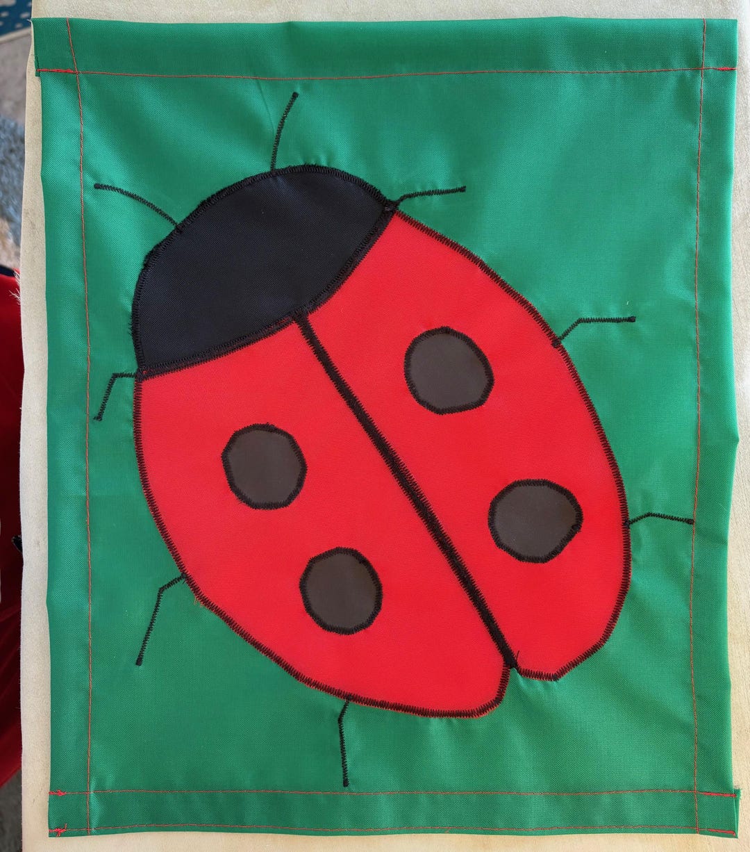 Fly Insect Flag Ladybug Insect Whimsical Welcome Garden Mini Flag - Etsy