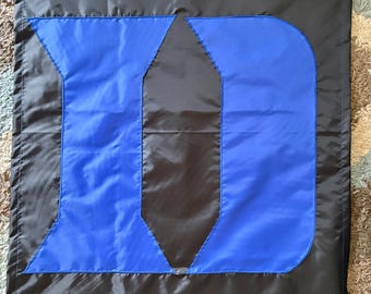 Duke University "Iron D" Logo Large Decorative Flag