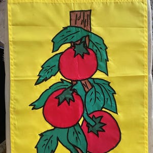 Tomato Vine Spring / Summer Garden Mini Flag