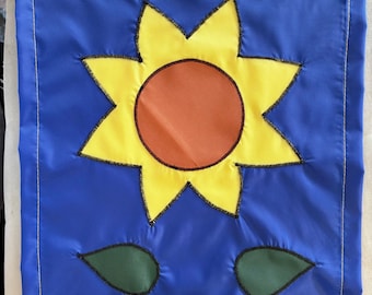 Sunflower Seasonal Welcome Garden Mini Flag
