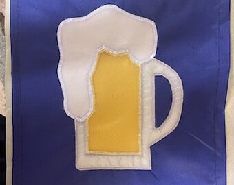 Beer Mug Brew Garden Mini Flag