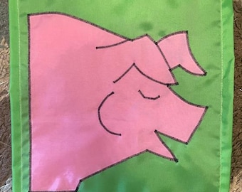 Pig Farm Animal Garden Flag