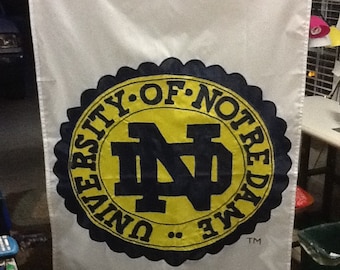 Notre Dame Fighting Irish College / Sports Large Decorative Flag