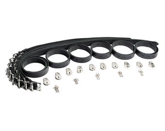 Bondage Straps Set | 10-Piece Leather Kit | Premium Bondage Belts & Restraint Straps