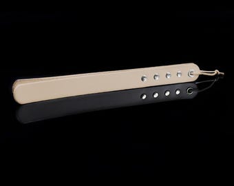 BDSM Leather Slapper | High-Quality Leather Paddle | Oddo Leather