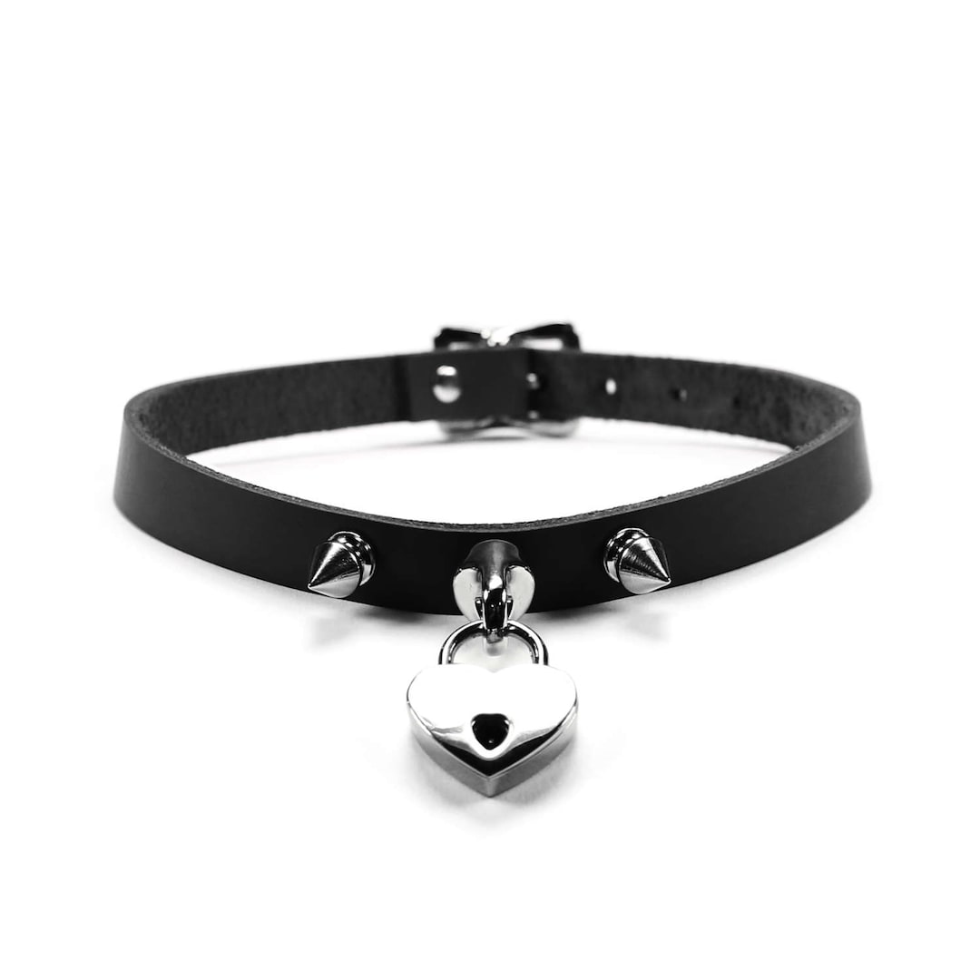 Kitten Play Collar Ddlg Day Collar Bdsm Leather Kitten Collar Etsy