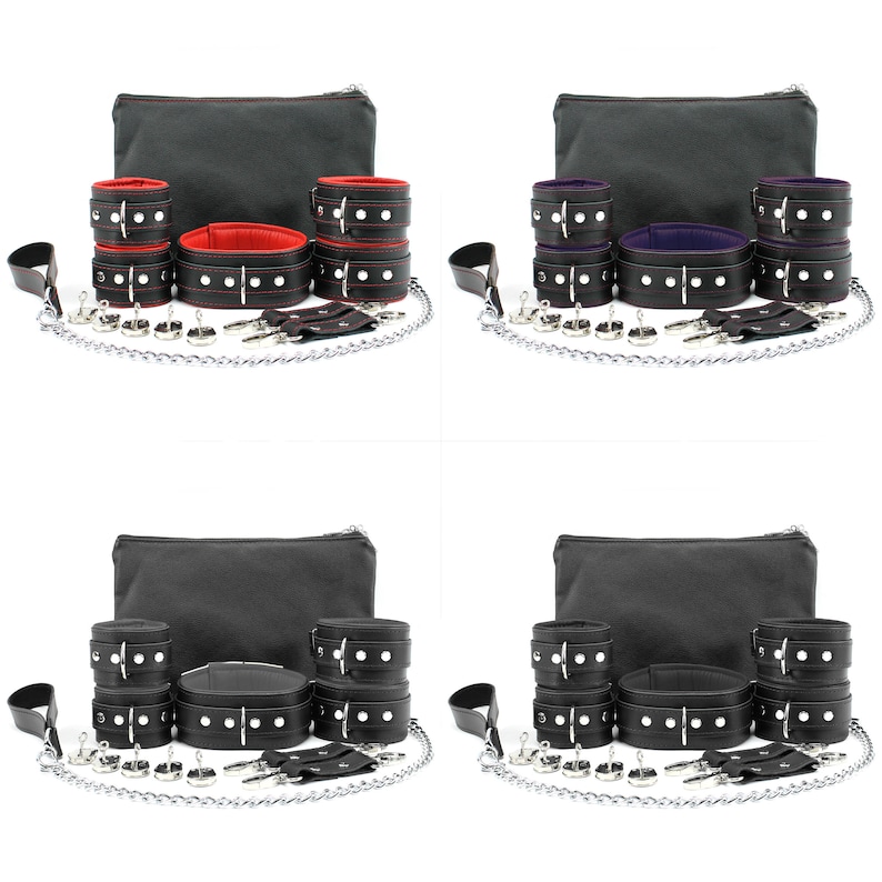 Padded BDSM Collar | 2'' Locking Submissive Collar | Premium Leather with Buckle | Mandrake by Oddo Leather image 2