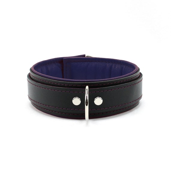 etsy leather collar