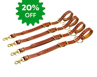 4 Bed Restraints - Leather Straps | BDSM Gear, High-Quality Bondage Restraints | Fox by Oddo Leather