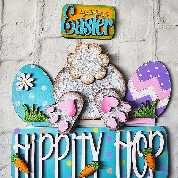 Easter Bunny truck insert, bread board set Holiday decor