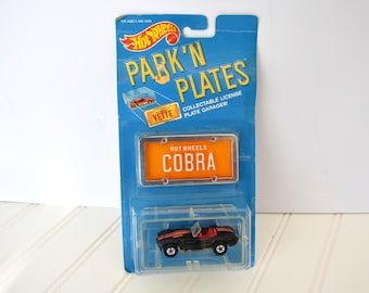 Serie de placas N de Hot Wheels Classic Cobra Park de 1988