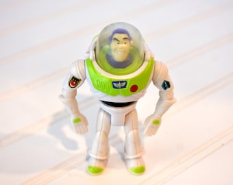Figura de acción vintage de Buzz Lightyear de Disney Pixar, Burger King Kids Club, 1995