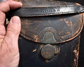 Vintage Eastman Kodak Co 1920s Camera, No 1 A Kodak Junior Model A with Case