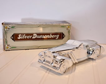Vintage Avon Silver Duesenberg Wild Country After Shave, 1970s, Full