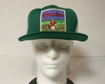 Vintage Contadina Baseball Cap Large