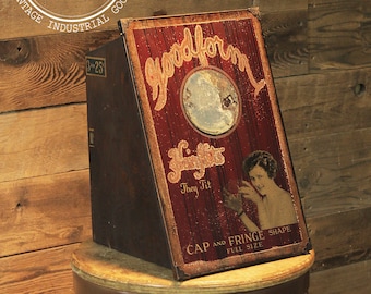 Vintage Goodform Hairnet Country Store Display